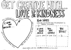 Free From Screens - Get Creative with Love and Kindness